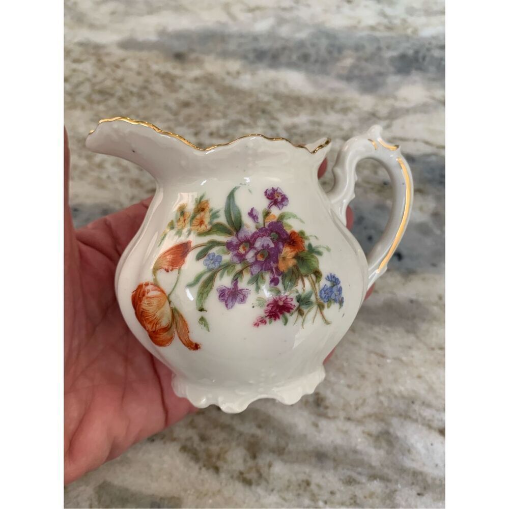 English Antique Bone China Creamer #tea party